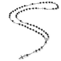 Collana Maria Cristina Sterling Uomo Rosary in Argento G3800 - G3800